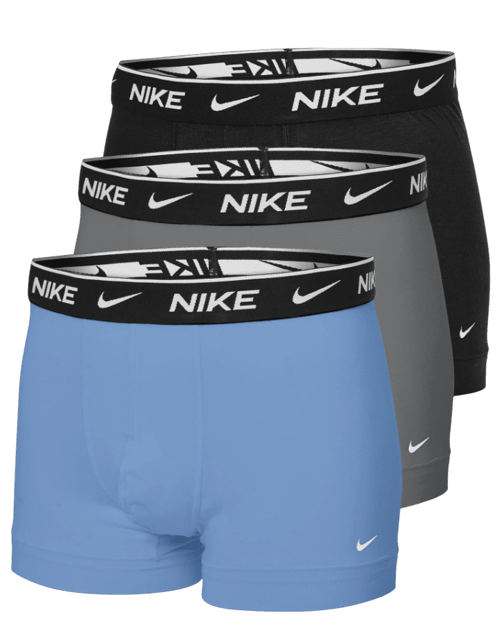 Boxerky Nike  Essential Cotton Stretch Trunk 3 Boxer Shorts