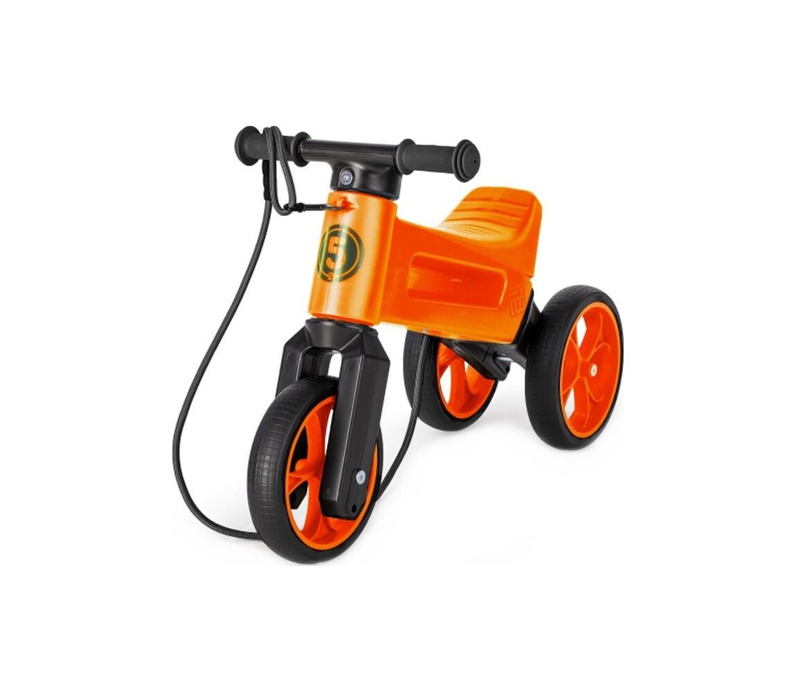 Funny Wheels - Odrážedlo 2v1 RIDER SUPER SPORT oranžová/černá 11414749