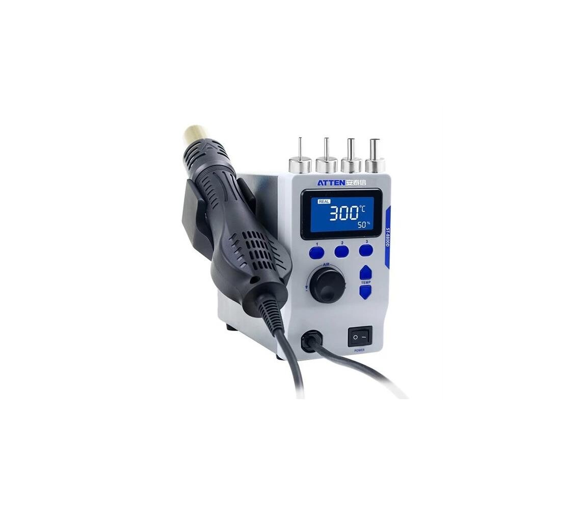 Horkovzdušná stanice s LCD displejem 800W/230V 06520033