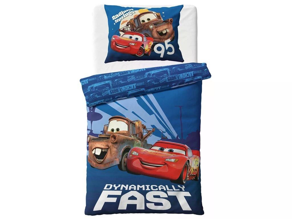 Carbotex Bavlněné povlečení 140x200 + 70x90 cm - Cars 3 
