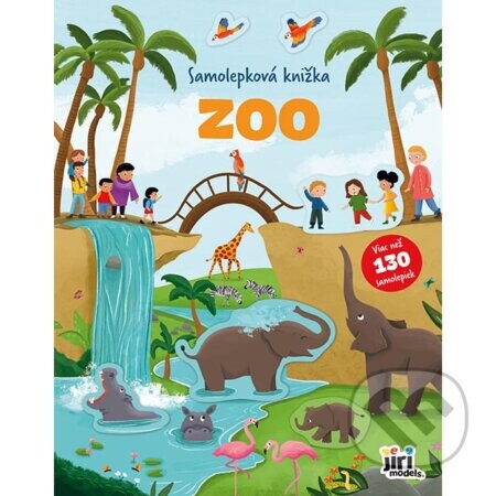 Samolepková knižka: Zoo - Jiri Models SK