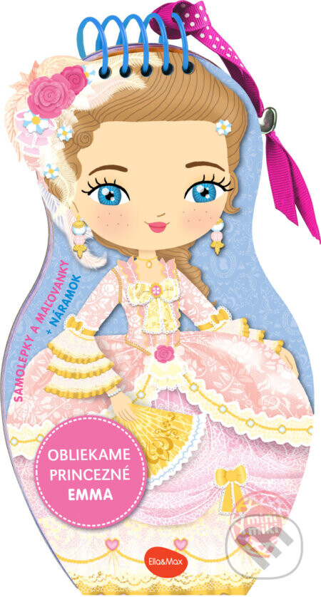 Obliekame bábiky - Princezná Emma - Julie Camel (ilustrátor), Charlotte Segond-Rabilloud