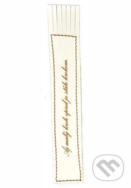 Záložka Aj malý krok vpred je stále krokom - Macoli Hand Made