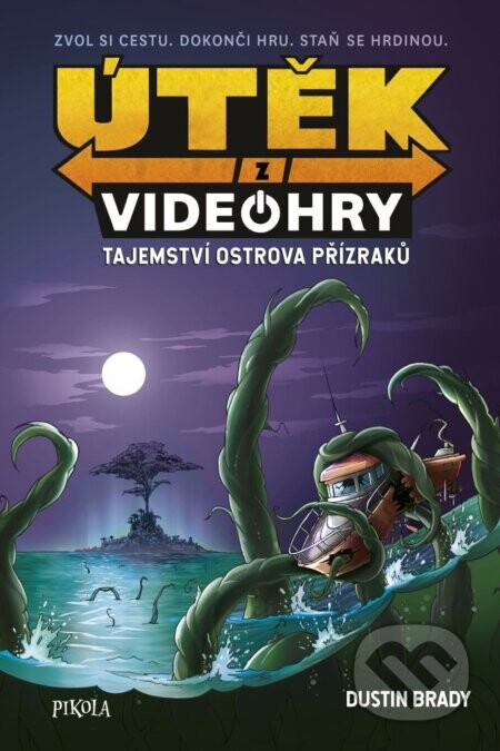 Útěk z videohry - Dustin Brady, Jesse Brady (ilustrátor)