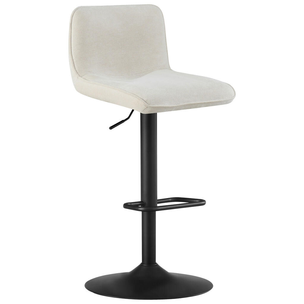 home24 BAROVÁ ŽIDLE, černá, béžová