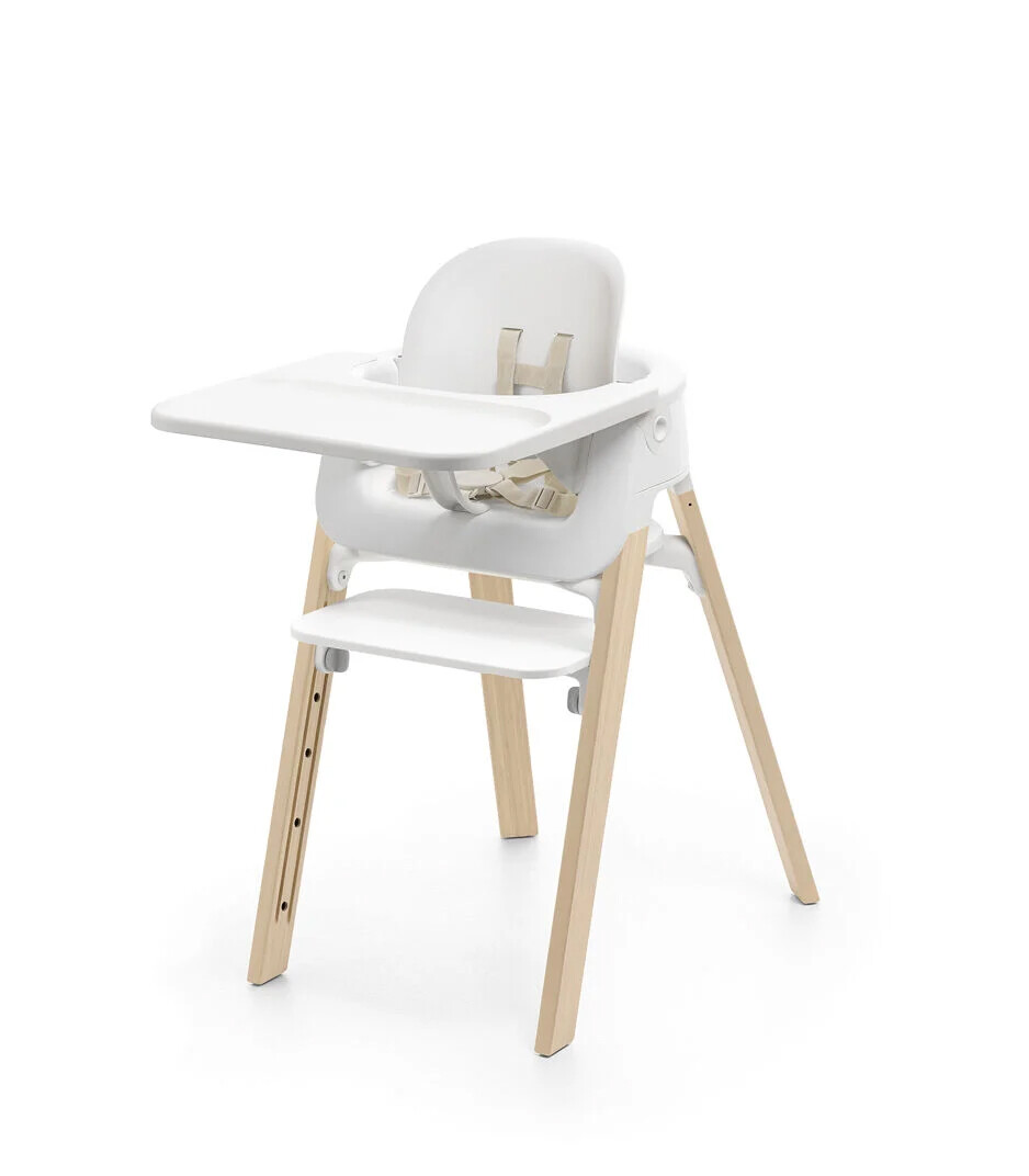 Stokke Steps židlička White Natural