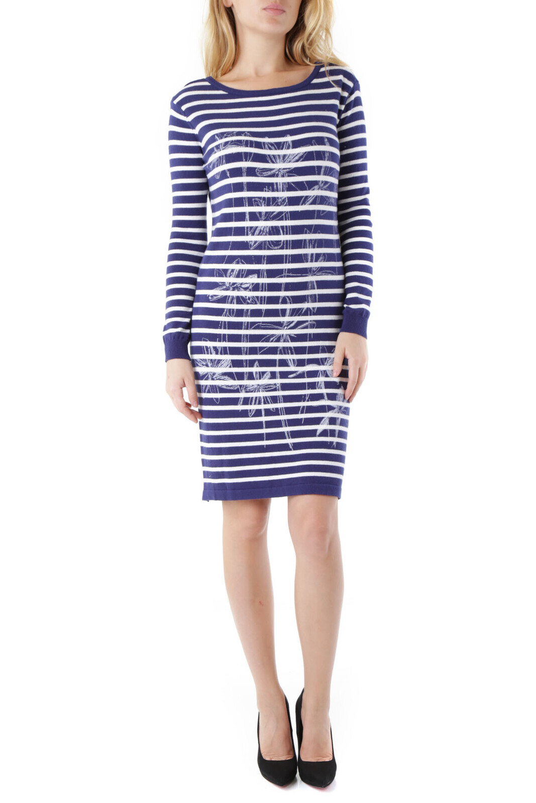 Olivia Hops pruhované šaty