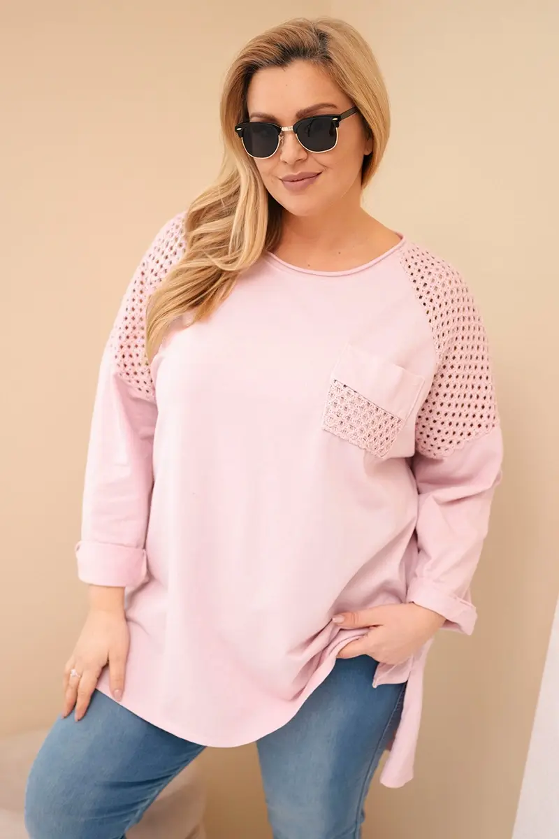Kesi Włoski dámská plus size mikina