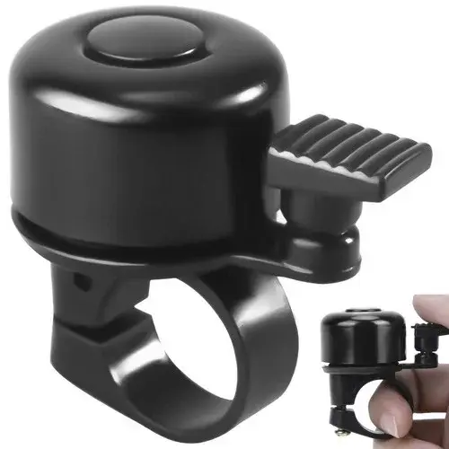 Zvonek na kolo – černý