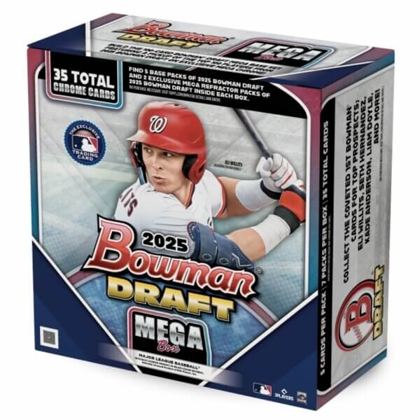 2025 Topps Bowman Draft Baseball Mega Box
