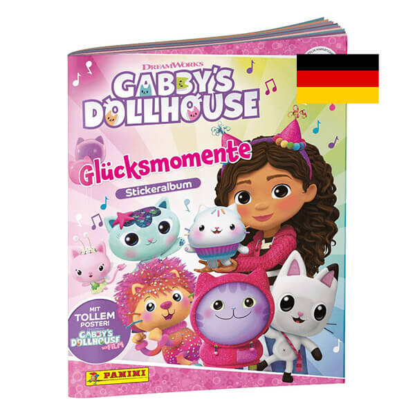Gabby’s Dollhouse - album na samolepky - DE