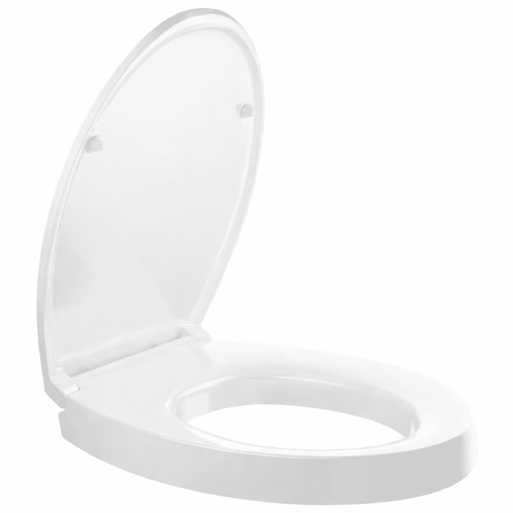 Eco produkty Wc sedátko zvýšené 5cm, soft close, easy click, duroplast, bílé