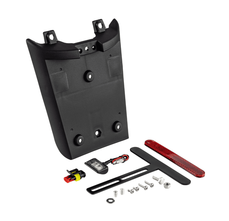 SIP Držák SPZ s osvětlením SIP, Vespa GTS /​ ​GTV 125-310 ccm od 2023 MV010105