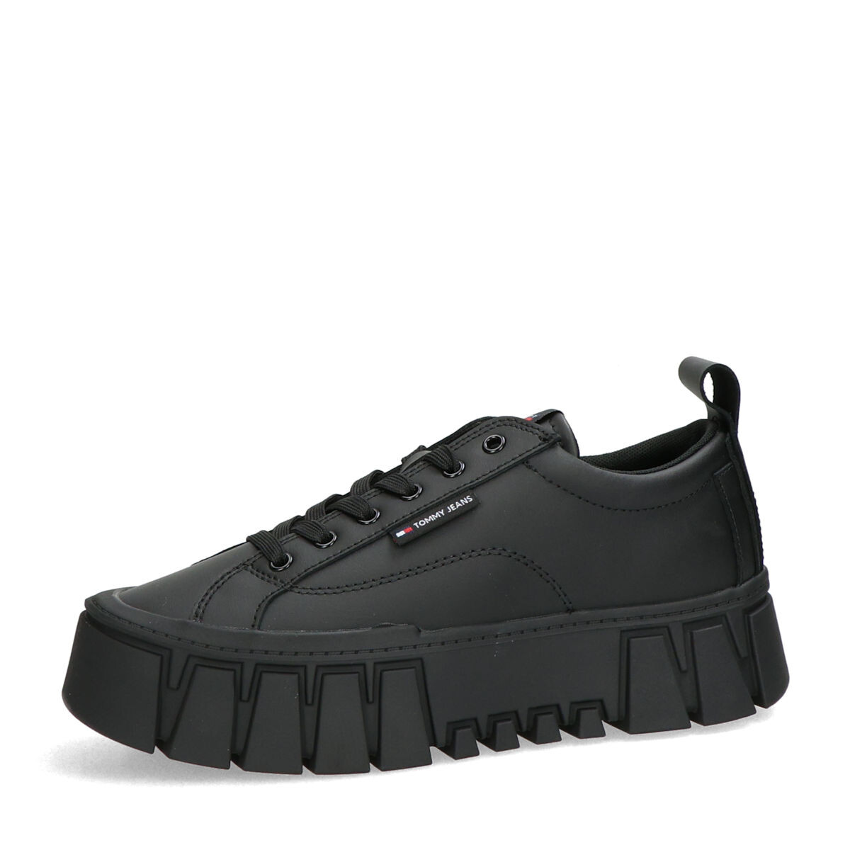 Tommy Hilfiger dámské kožené tenisky - černé - 36