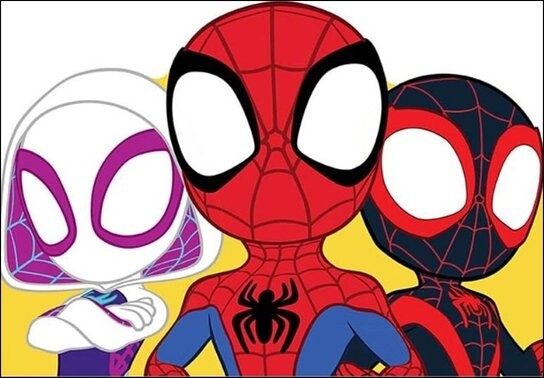 Moje omalovánky Spidey