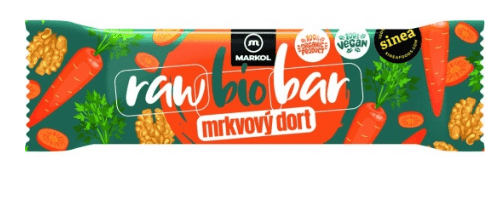 MARKOL Bio Tyčinka mrkvový dort 40 g