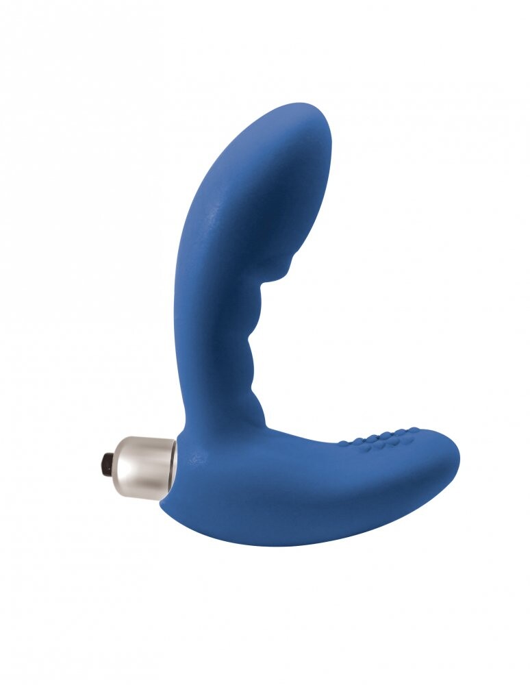 LOLA GAMES  Stimulátor prostaty s vibracemi Wonder Touch Blue