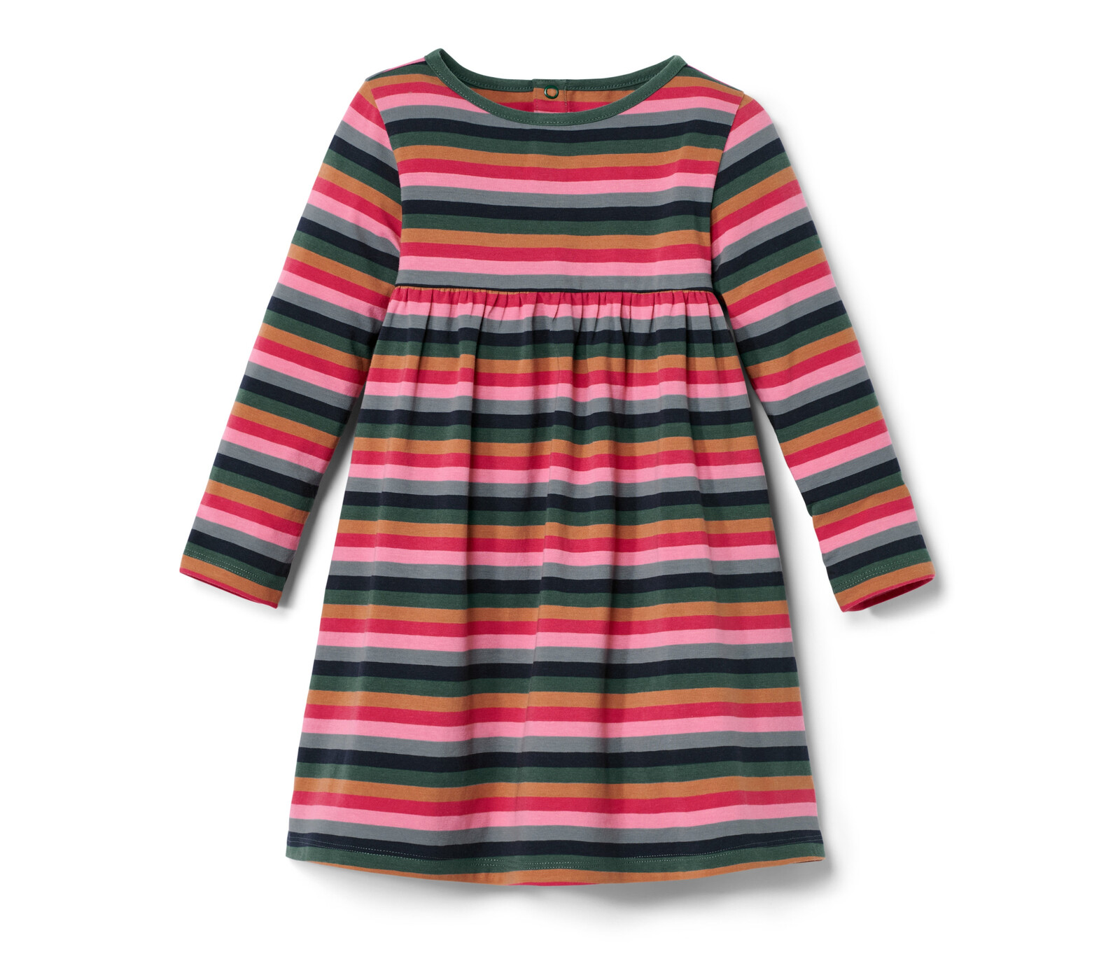 Tchibo - Dětské žerzejové šaty - dámské - vel. 110/116 - barva: vícebarevná/s proužky