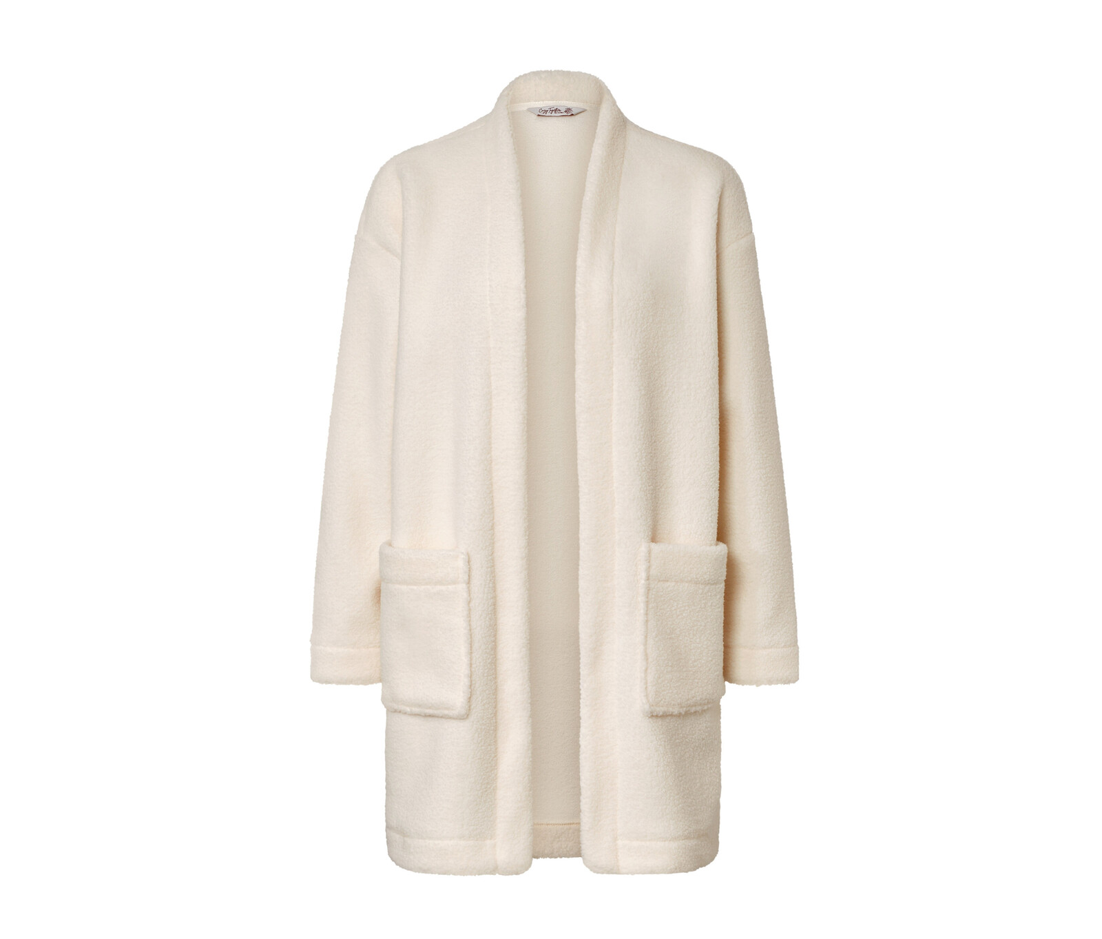 Tchibo - Kabátek z hebkého plyše - pro ženy - vel. L 44/46 - barva: béžová