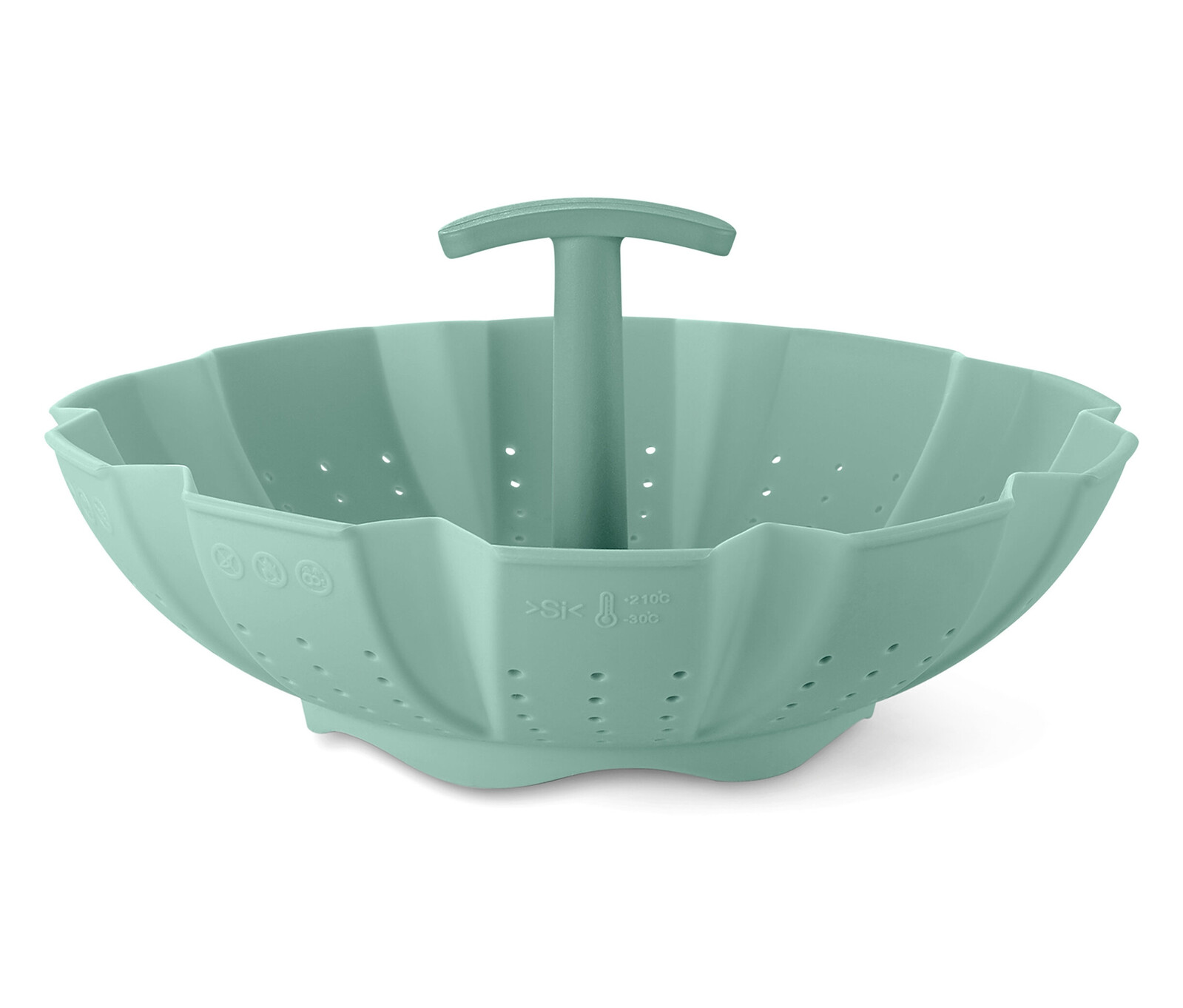 Tchibo - Napařovací vložka do hrnce - barva: zelená