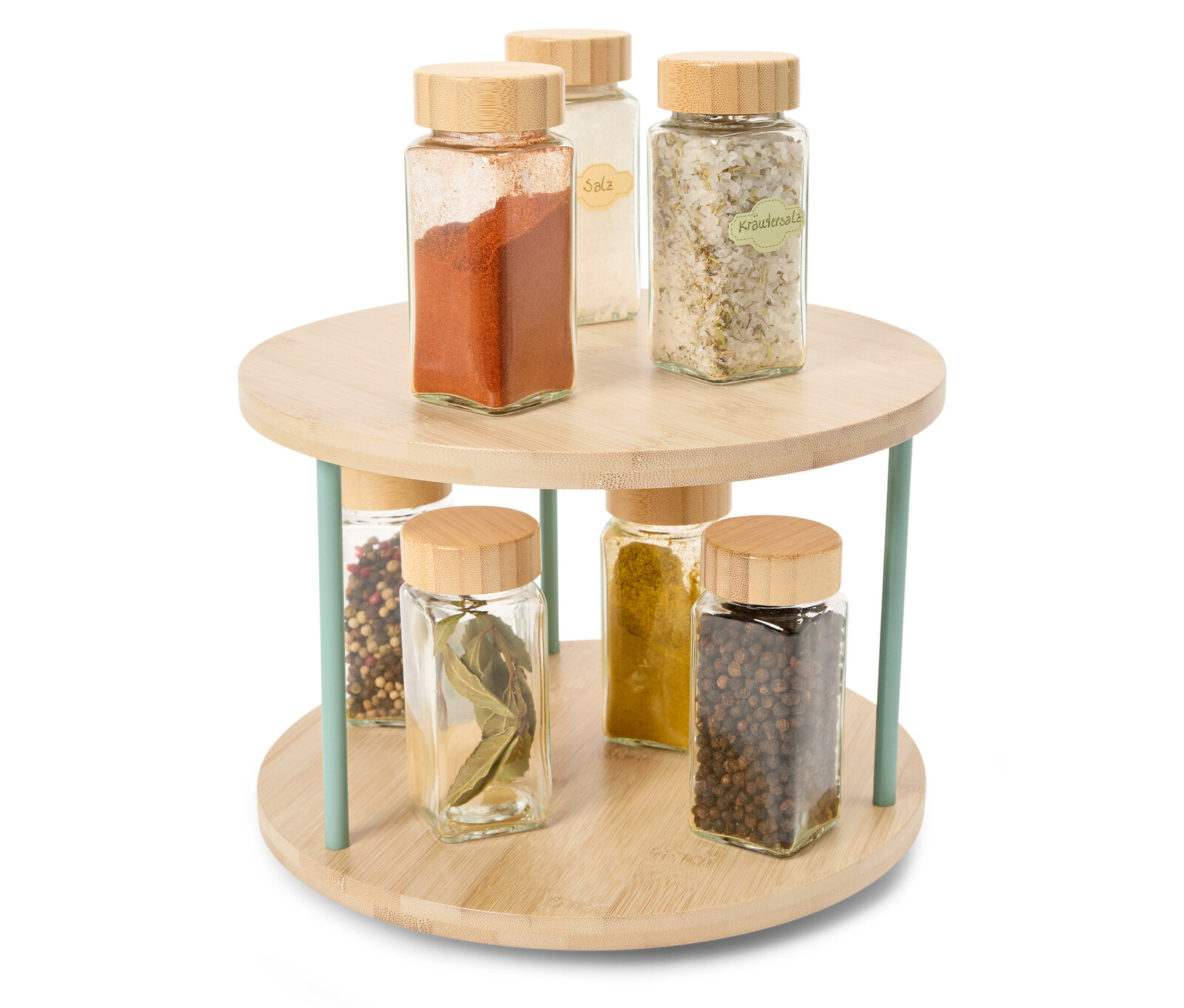 Tchibo - Otočný etažér - barva: zelená