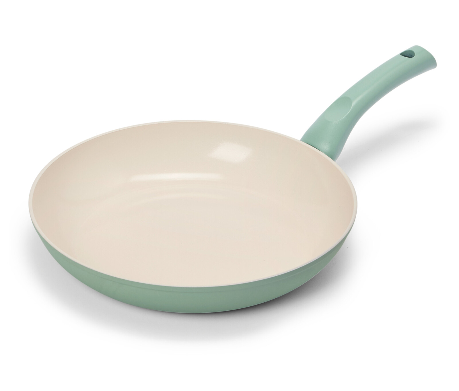 Tchibo - Pánev z recyklovaného hliníku - barva: bílá