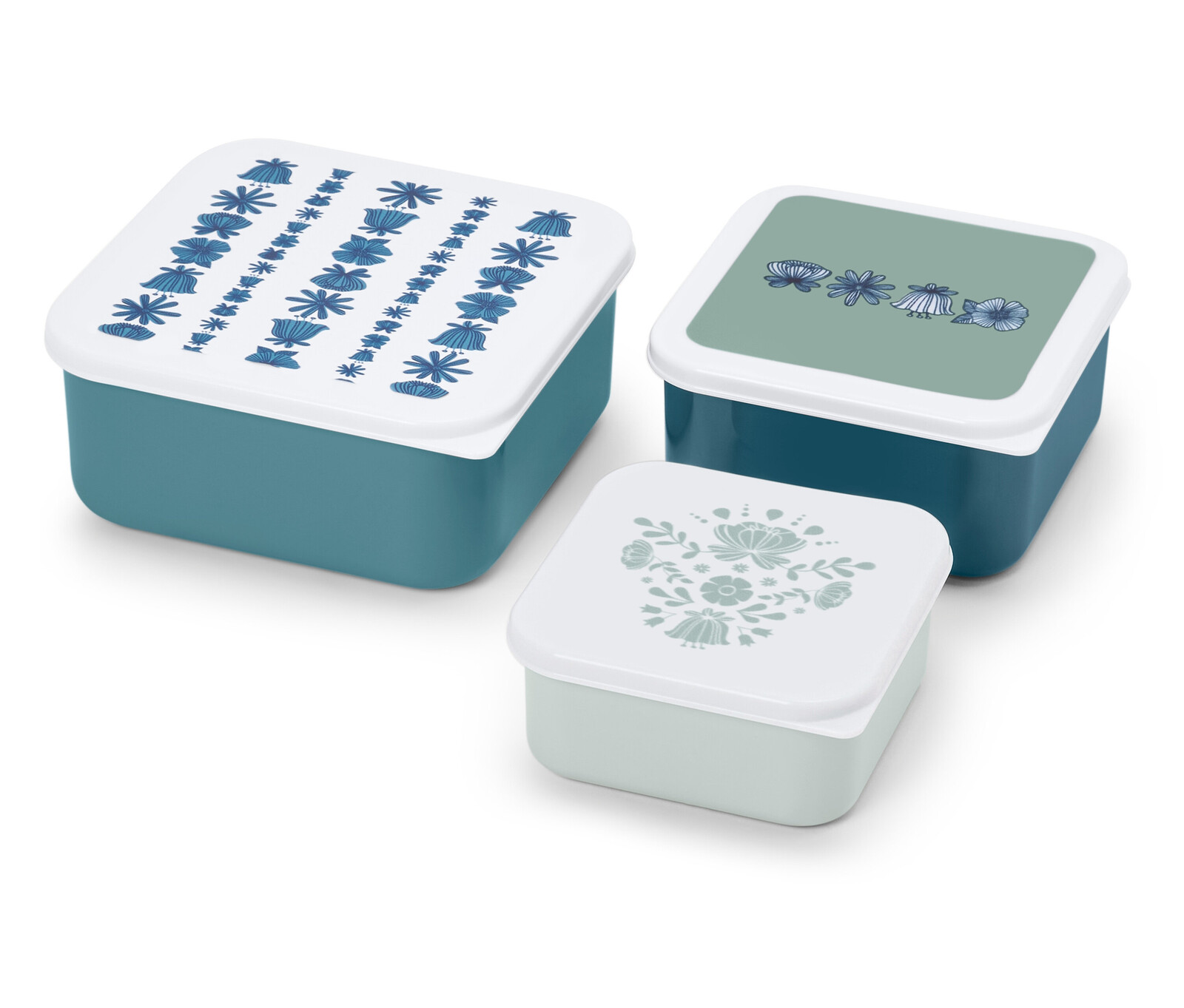 Tchibo - Svačinové boxy - barva: modrá