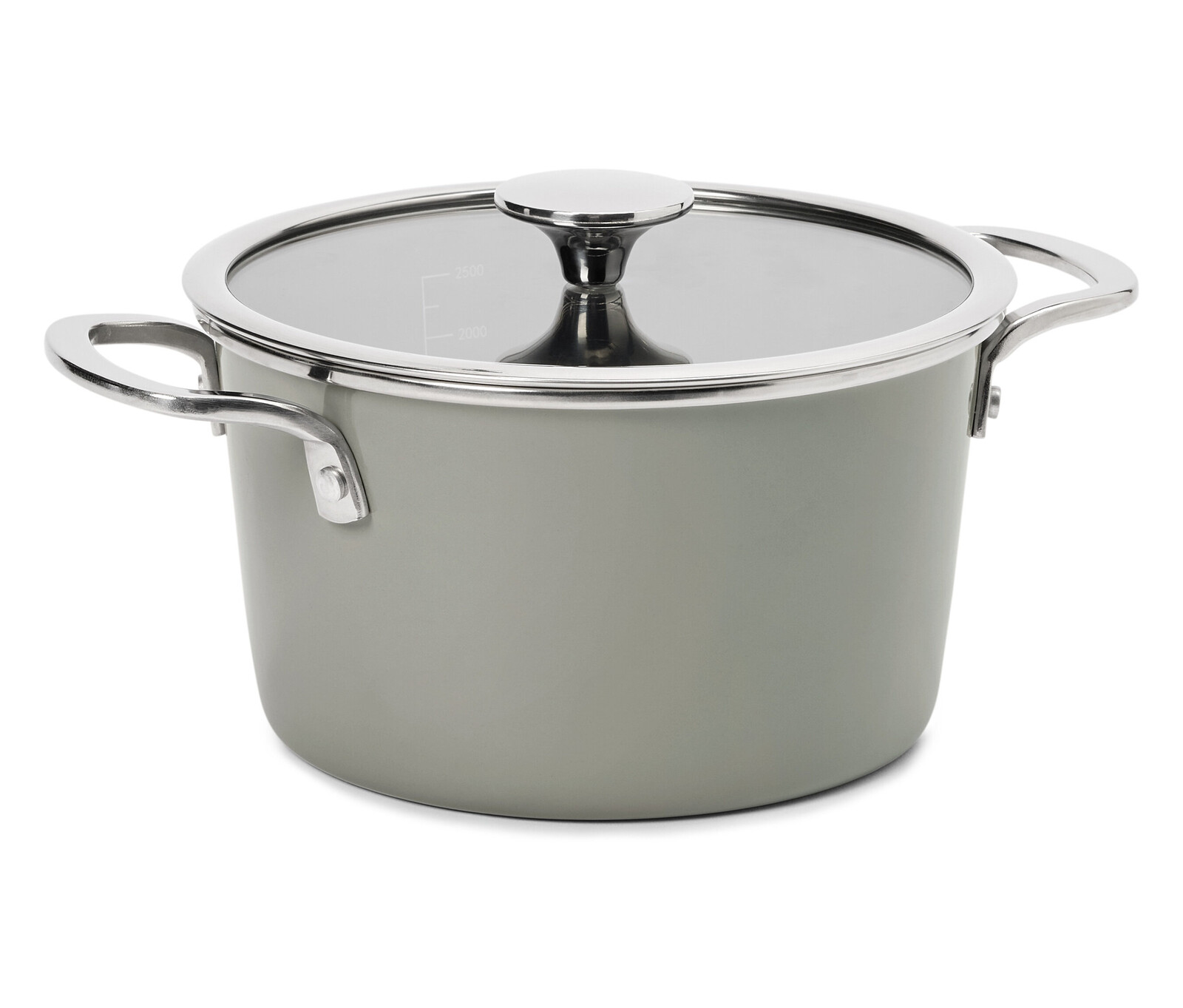 Tchibo - Prémiový smaltovaný hrnec - barva: šedá