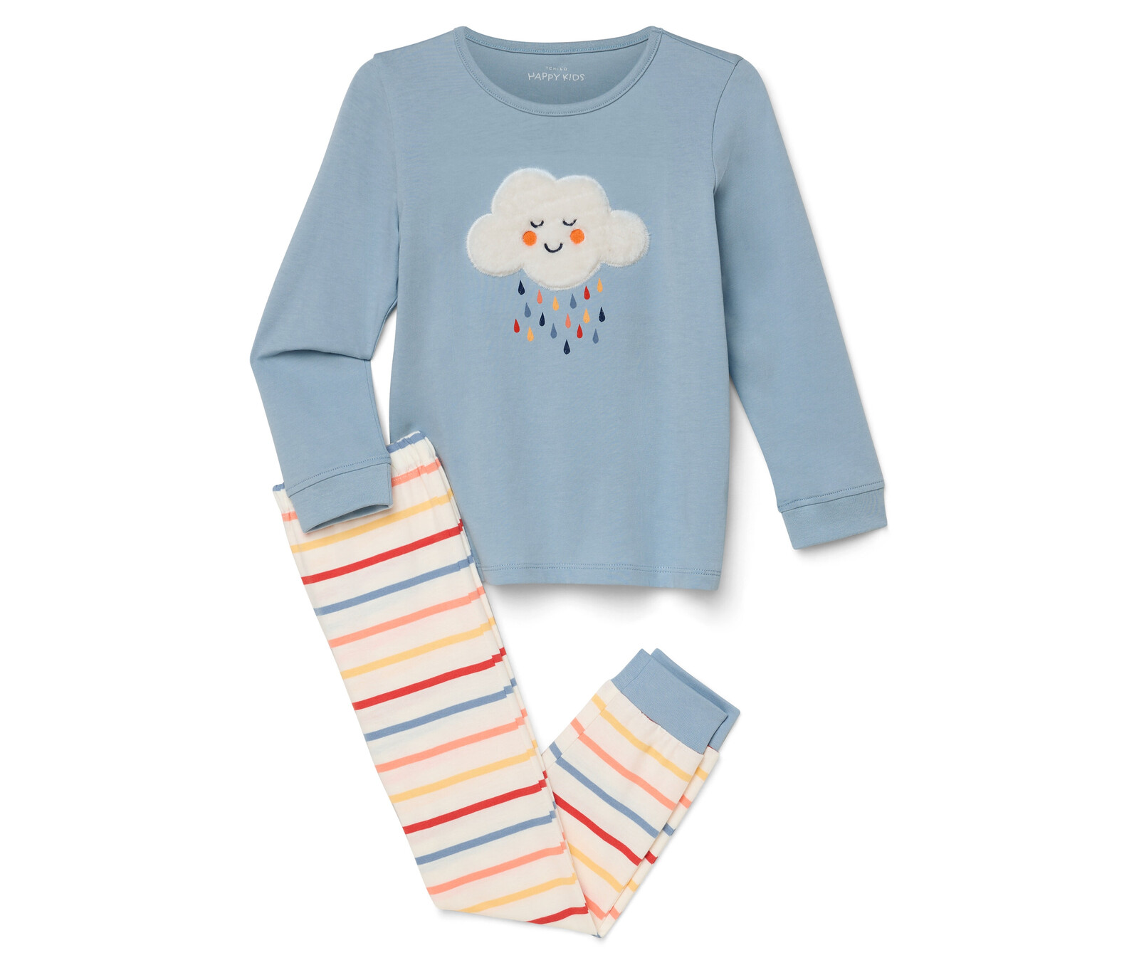 Tchibo - Dětské pyžamo - pro miminko - vel. 86/92 - barva: modrá/s potiskem