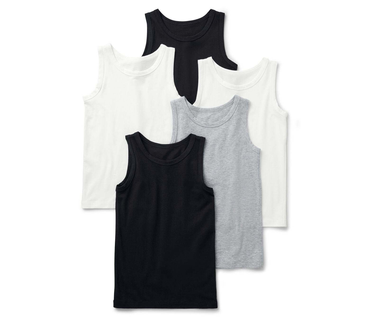 Tchibo - Dětská tílka - pánské - vel. 122/128 - barva: černá