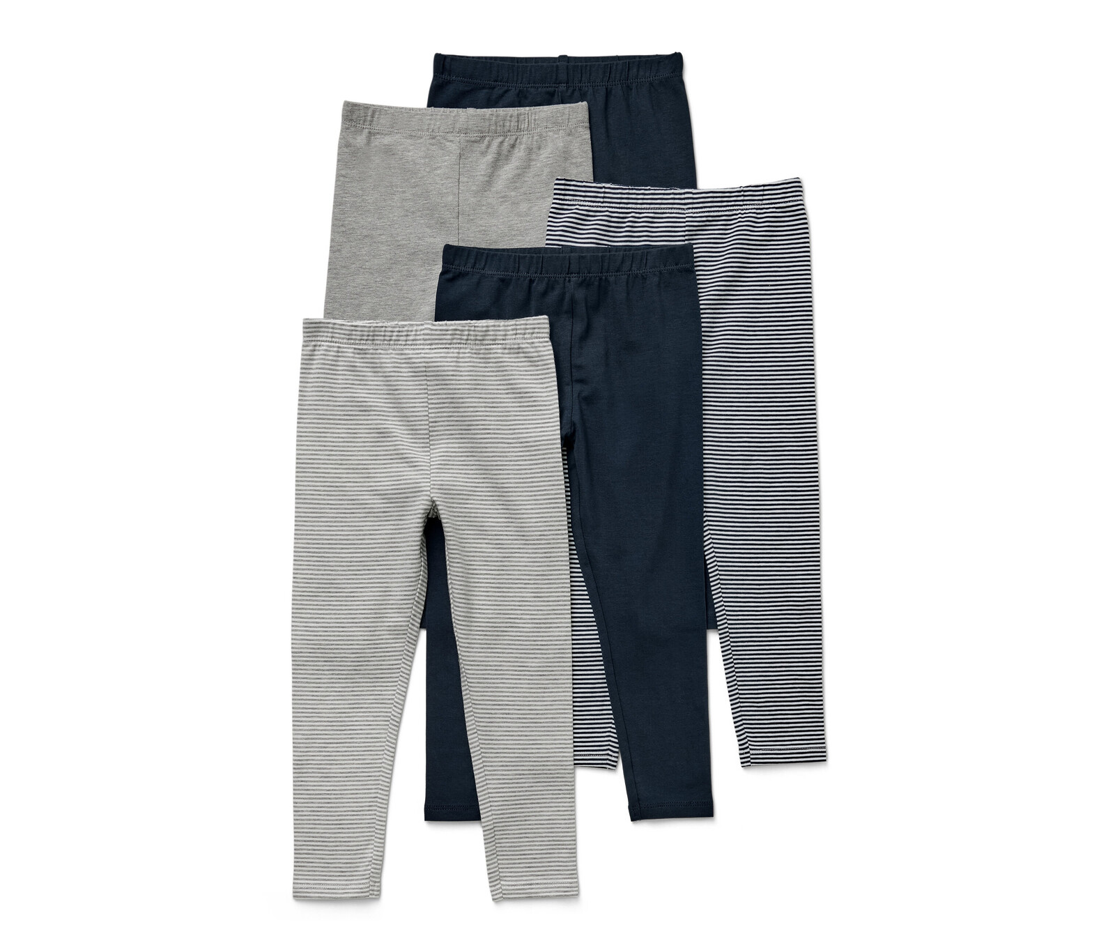 Tchibo - Dětské legíny - pro miminko - vel. 74/80 - barva: modrá/s potiskem