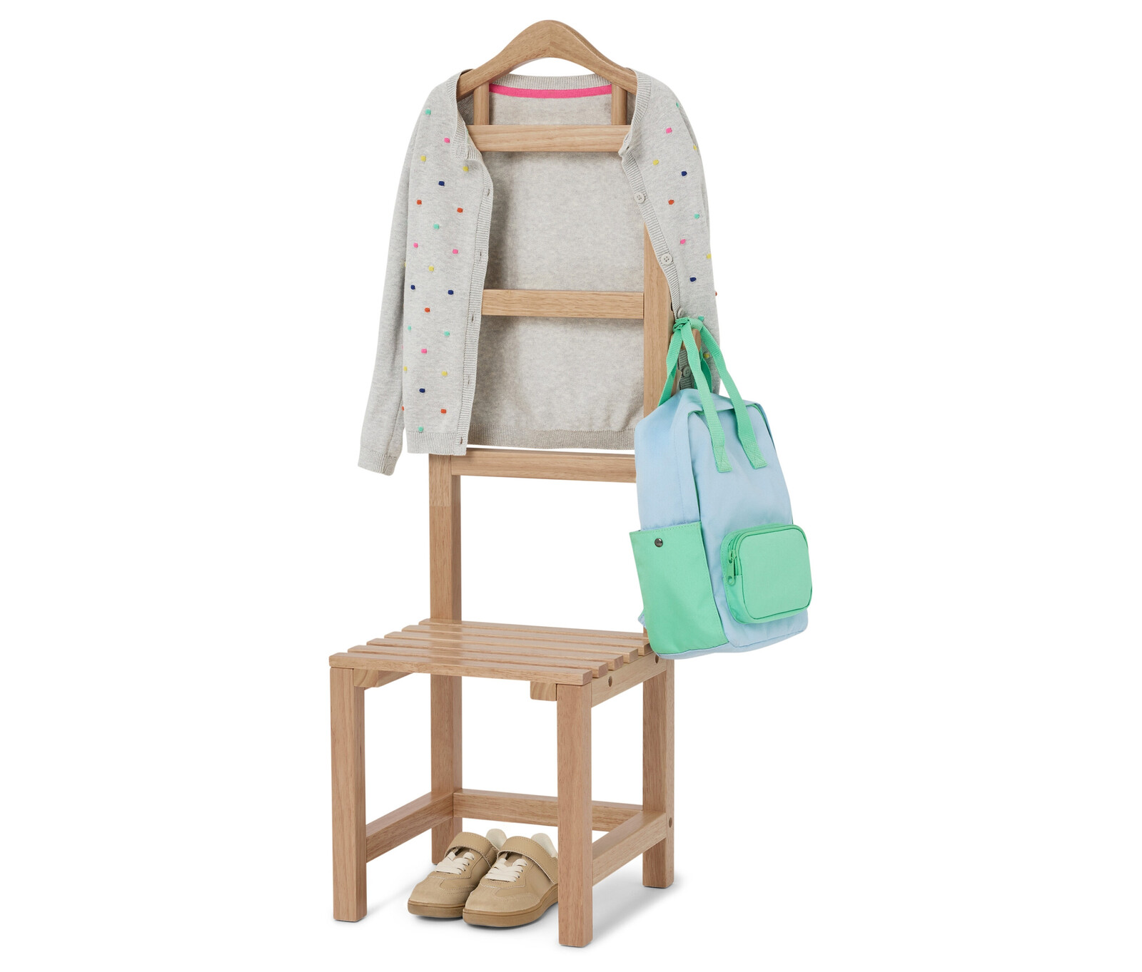 Tchibo - Němý sluha pro děti - barva: hnědá