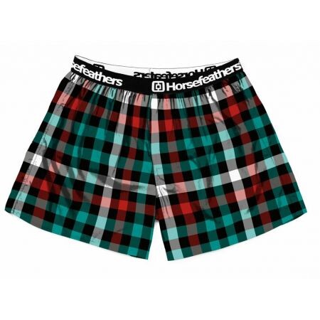 Trenky Horsefeathers Clay Boxer - Zelená - M