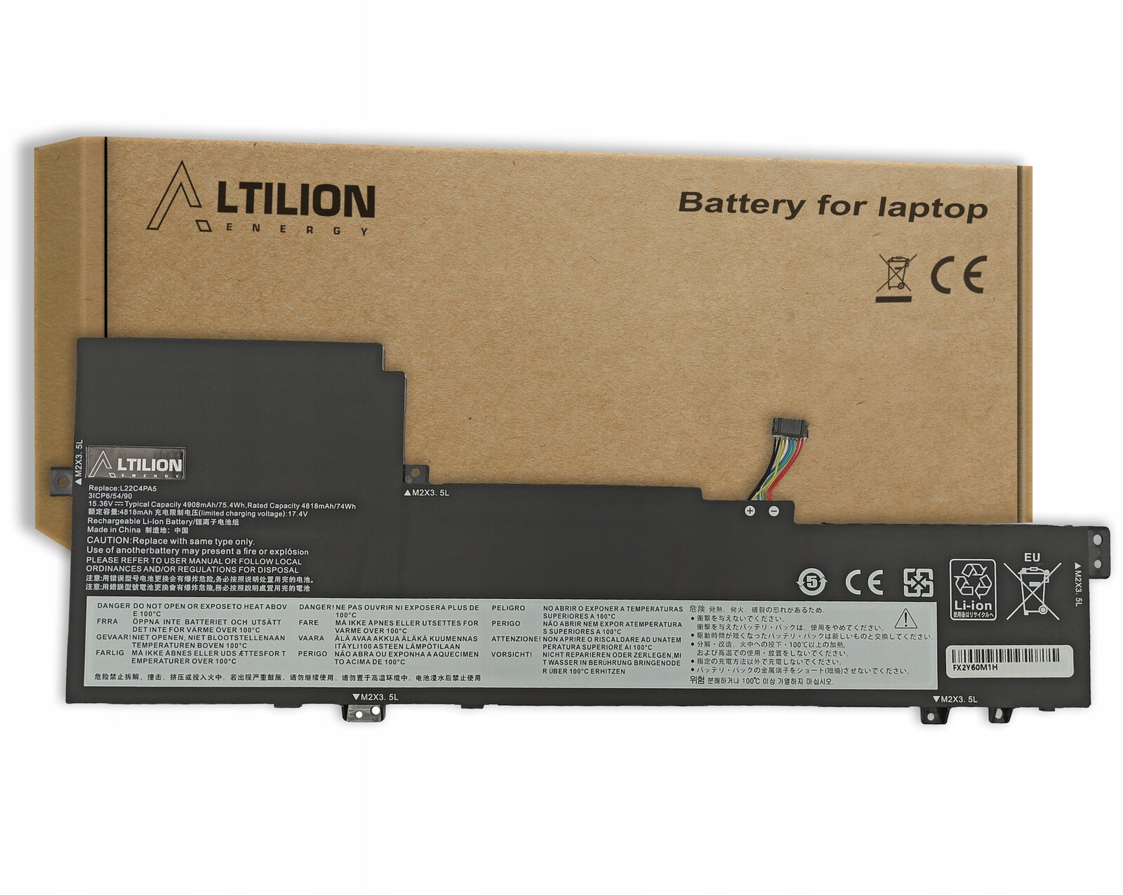 Baterie L22C4PA5 pro Lenovo IdeaPad Slim 5-16ABR8 5-16IRL8 5-16IAH8