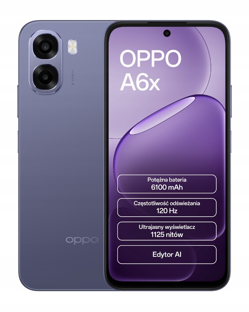 Smartphone Oppo A6x 4 Gb 128 Gb 4G (lte) fialový