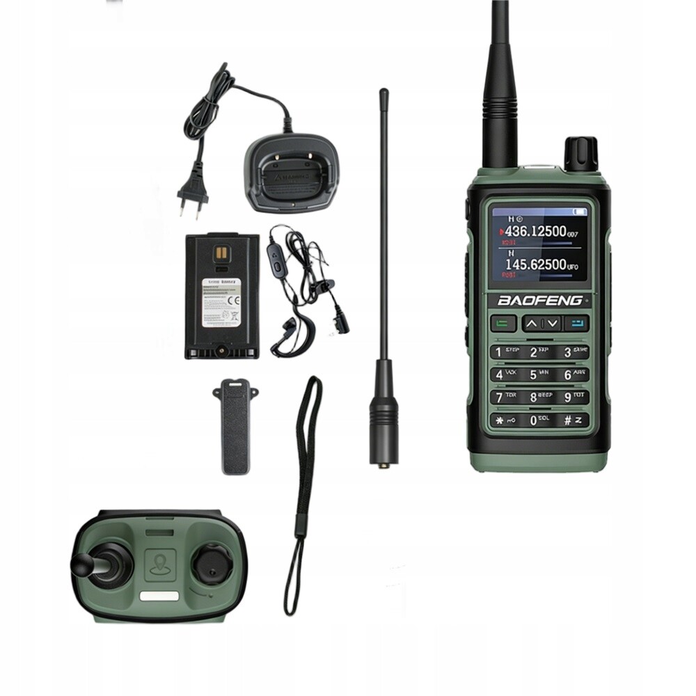 Vysílačka radiotelefon Baofeng UV-17E Vysílačka Pmr Vhf Uhf Usb-c