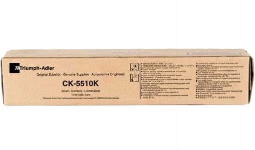 Toner Triumph Adler CK-5510K 15 tisíc K Originál Utax Triumph 300ci 301ci