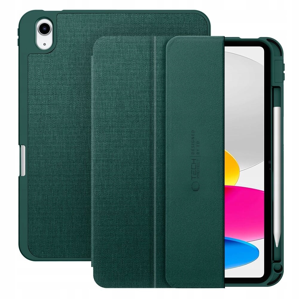 Tech-Protect Sc Pen Canvas pouzdro na iPad 11'' 11gen 2025, zelené