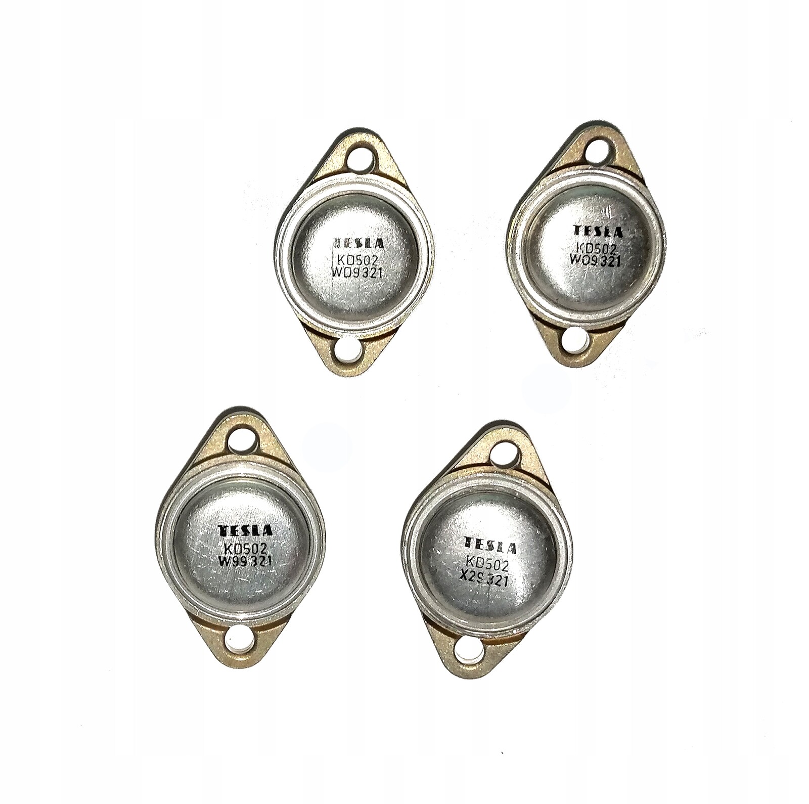 Výkonové Tranzistory KD502 Párované (4 ks)