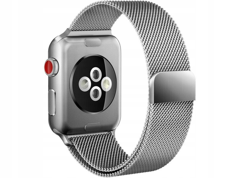 Tech-Protect Milanese řemínek na Apple Watch 38/40/41mm, silver