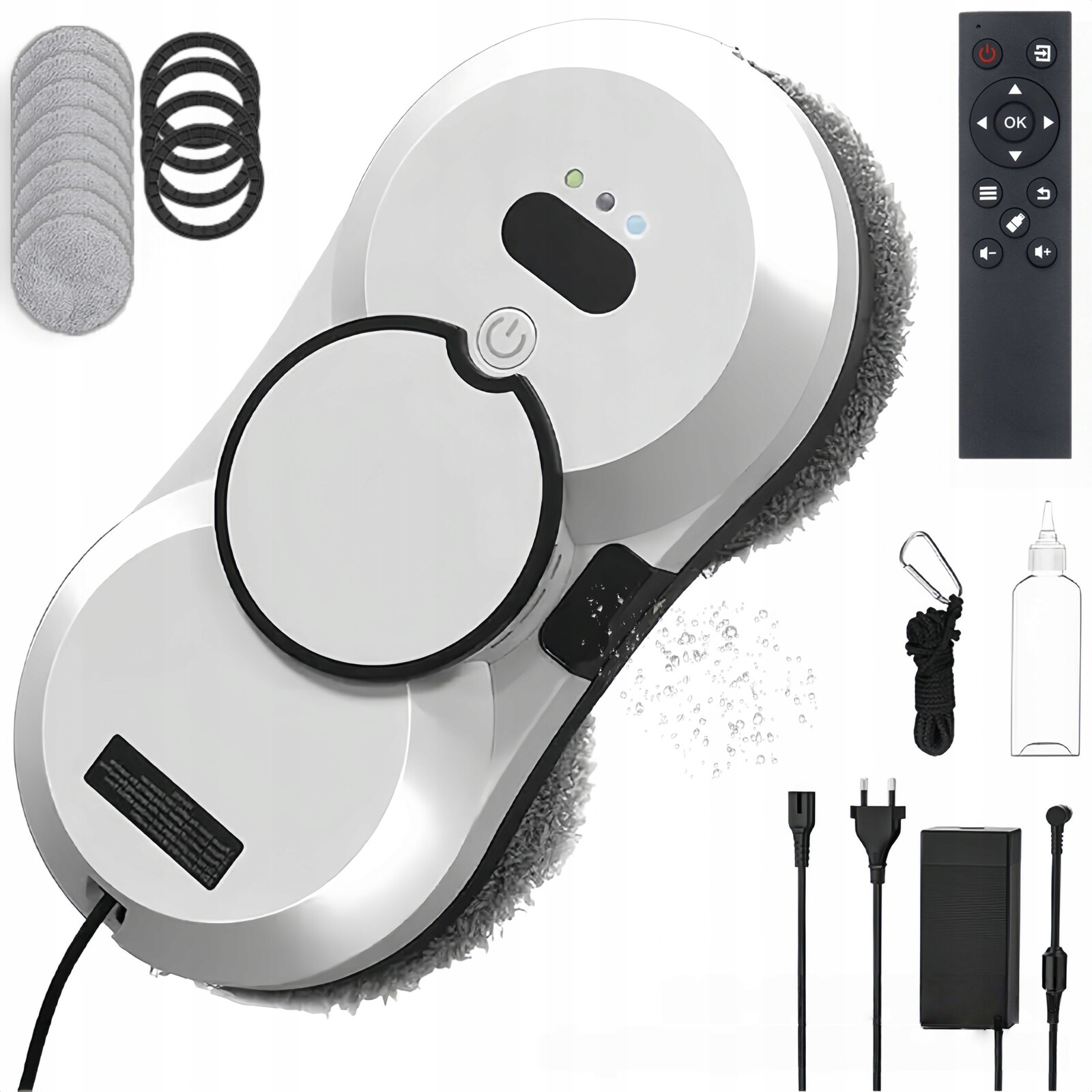 Inteligentní Robot Na Mytí Oken A Sada S Funkcí Stříkání Vodou