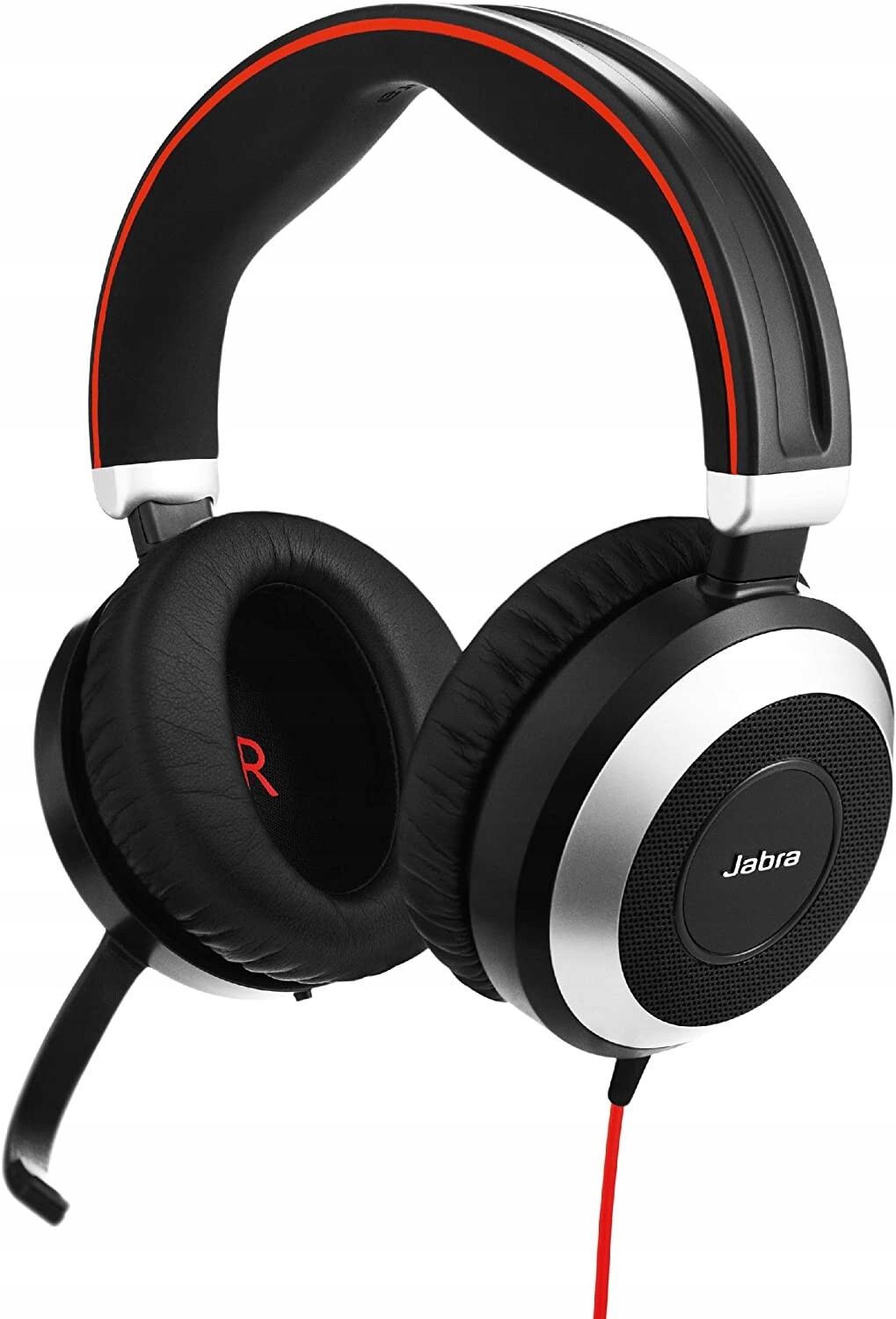 Sluchátka do uší Jabra Evolve 80 Stereo Ms+pouzdro