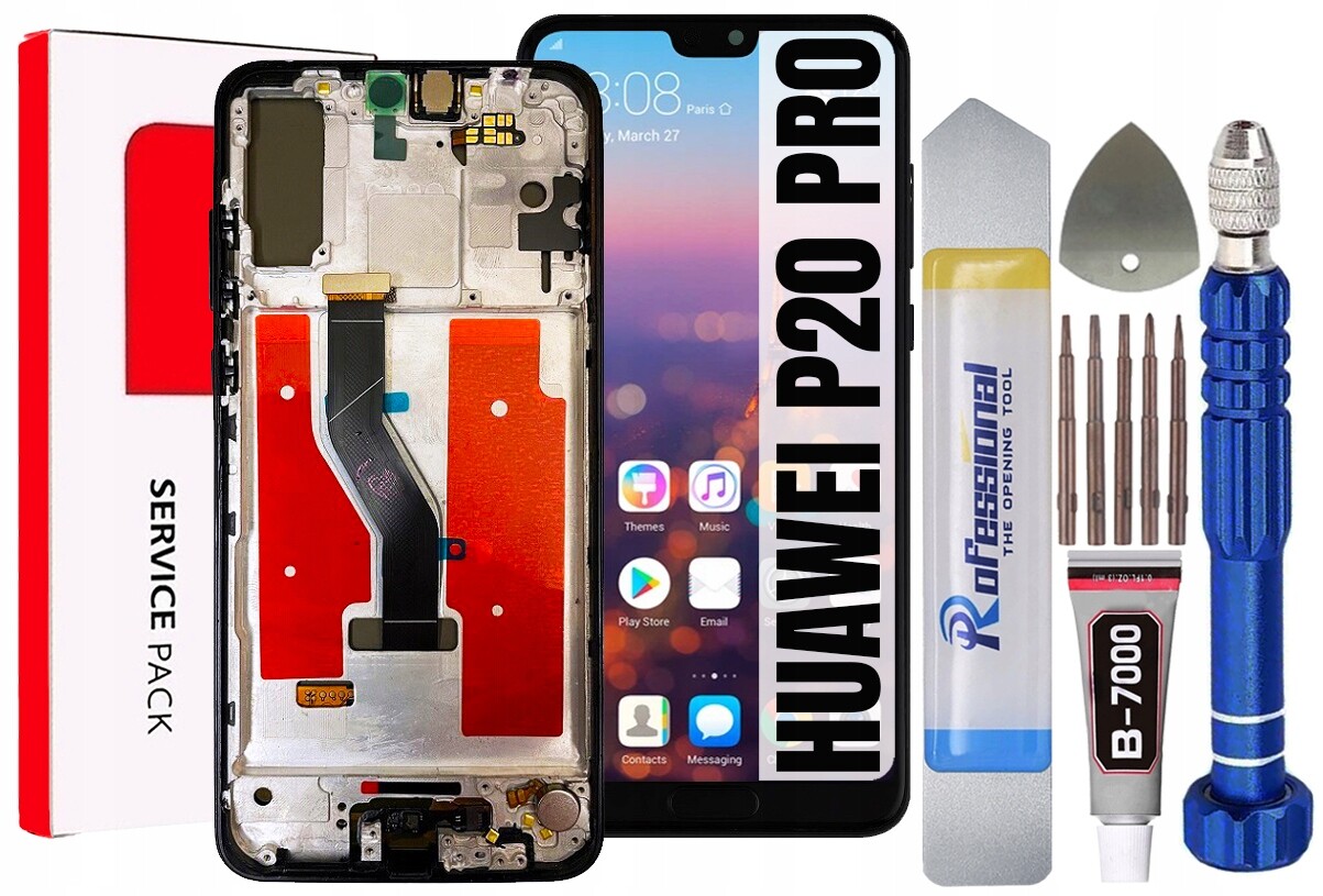 Displej Pro Huawei P20 Pro Originál Oem Obrazovka Rámeček