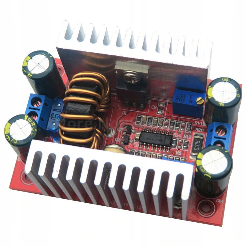 400W 15A měnič napětí Step UP-reg. napětí a proud