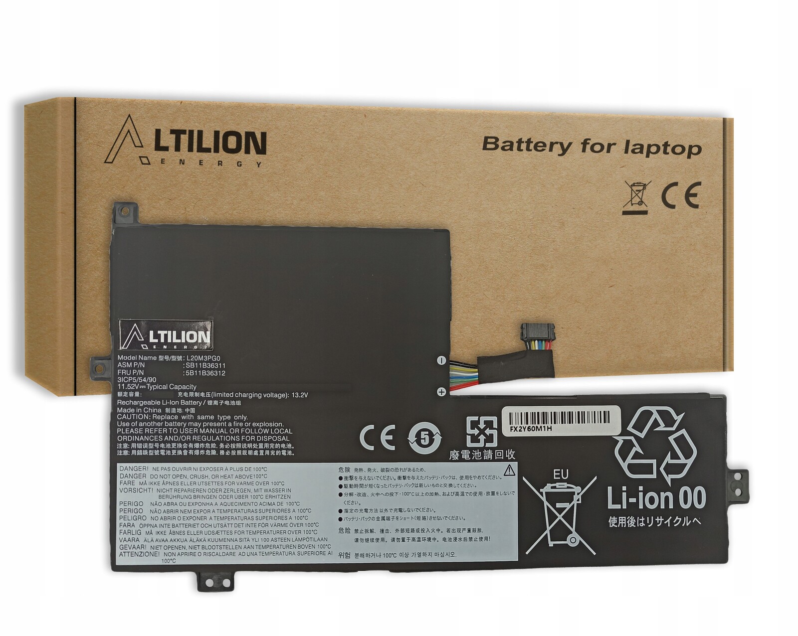 Baterie L20M3PG0 L20C3PG0 L20L3PG0 pro Lenovo 100w 300w 500w 100e 300e Gen3