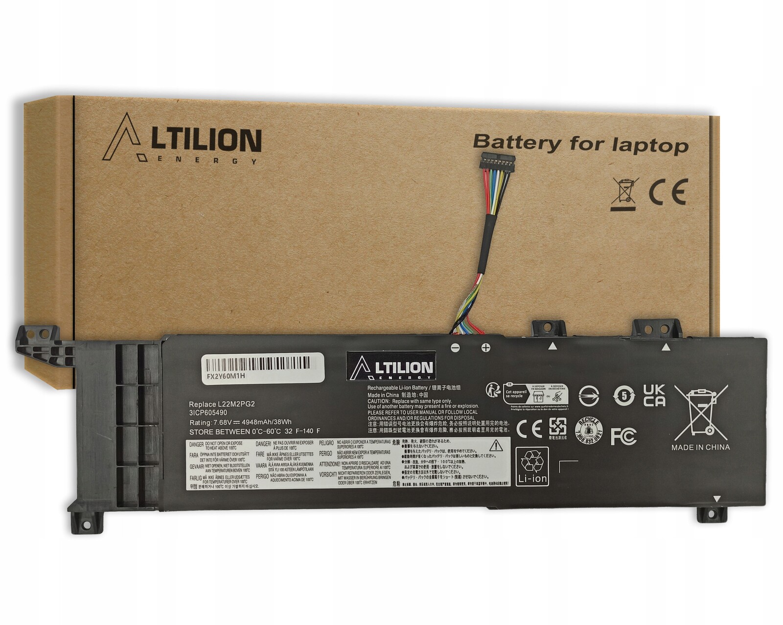 Baterie L22M2PG2 L22D2PG2 L22L2PG2 Lenovo V14 V15 G4
