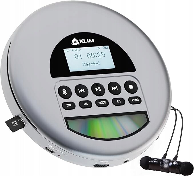 Klim Nomad – přenosný CD přehrávač Walkman s dlouho fungující baterií