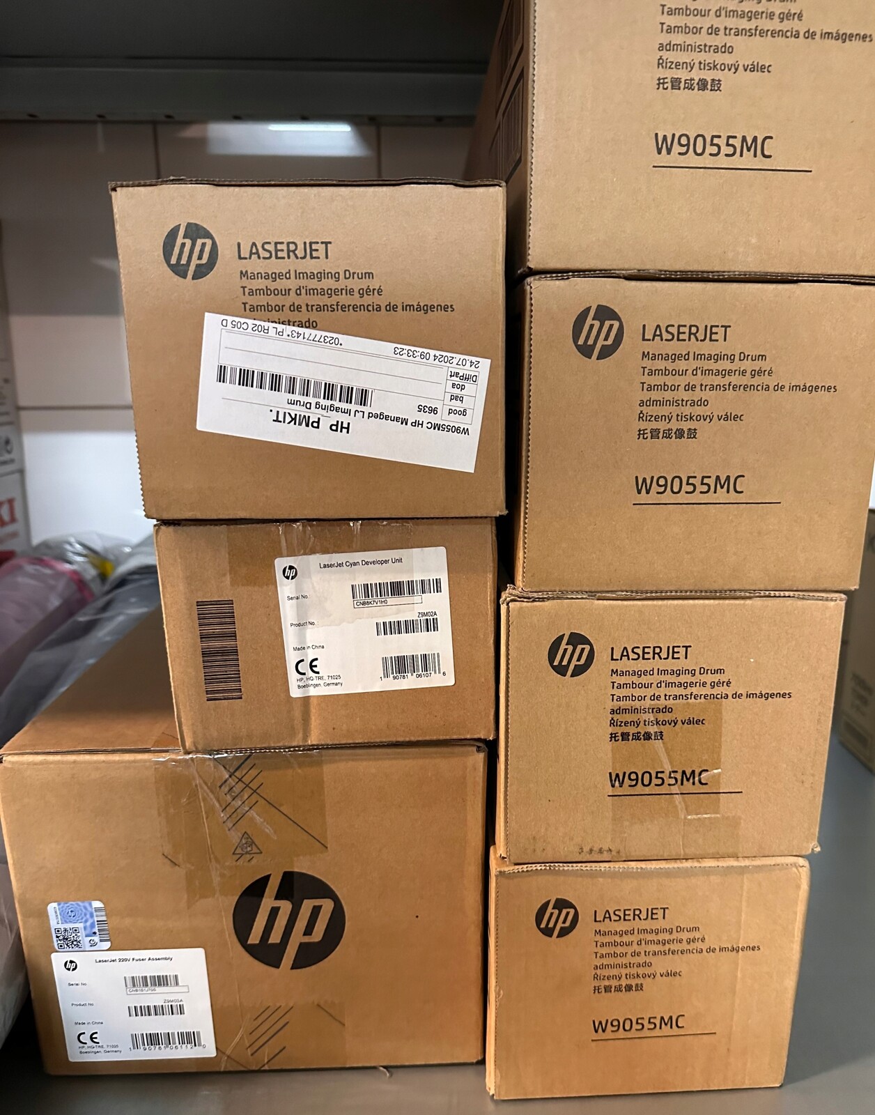 Topná jednotka Fuser pro Hp e77822 Z9M03A Originál