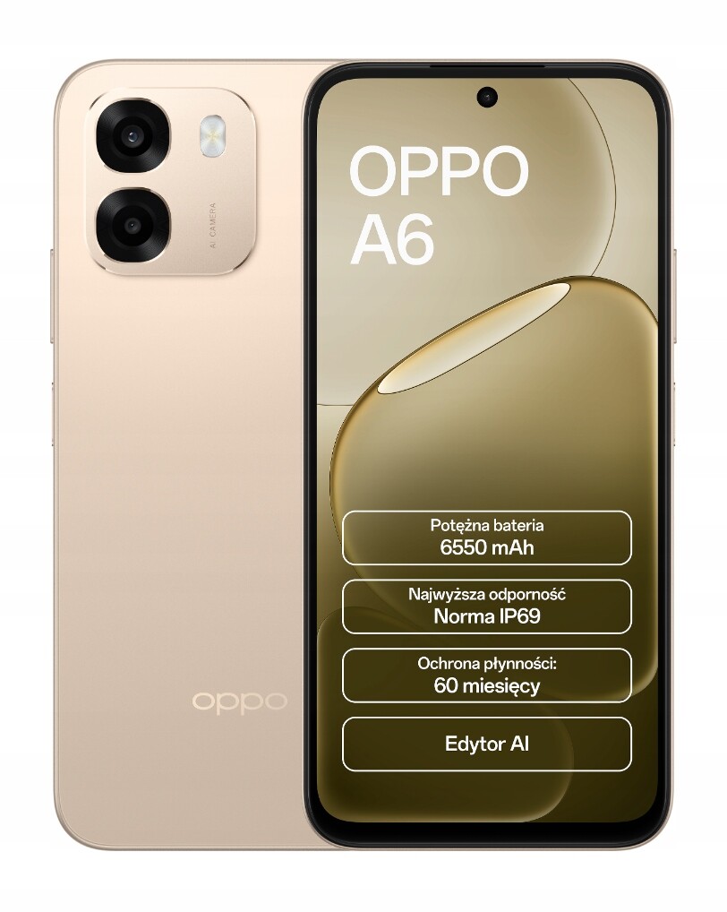 Smartphone Oppo A6 4G 6 Gb 256 Gb 4G (lte) zlatý