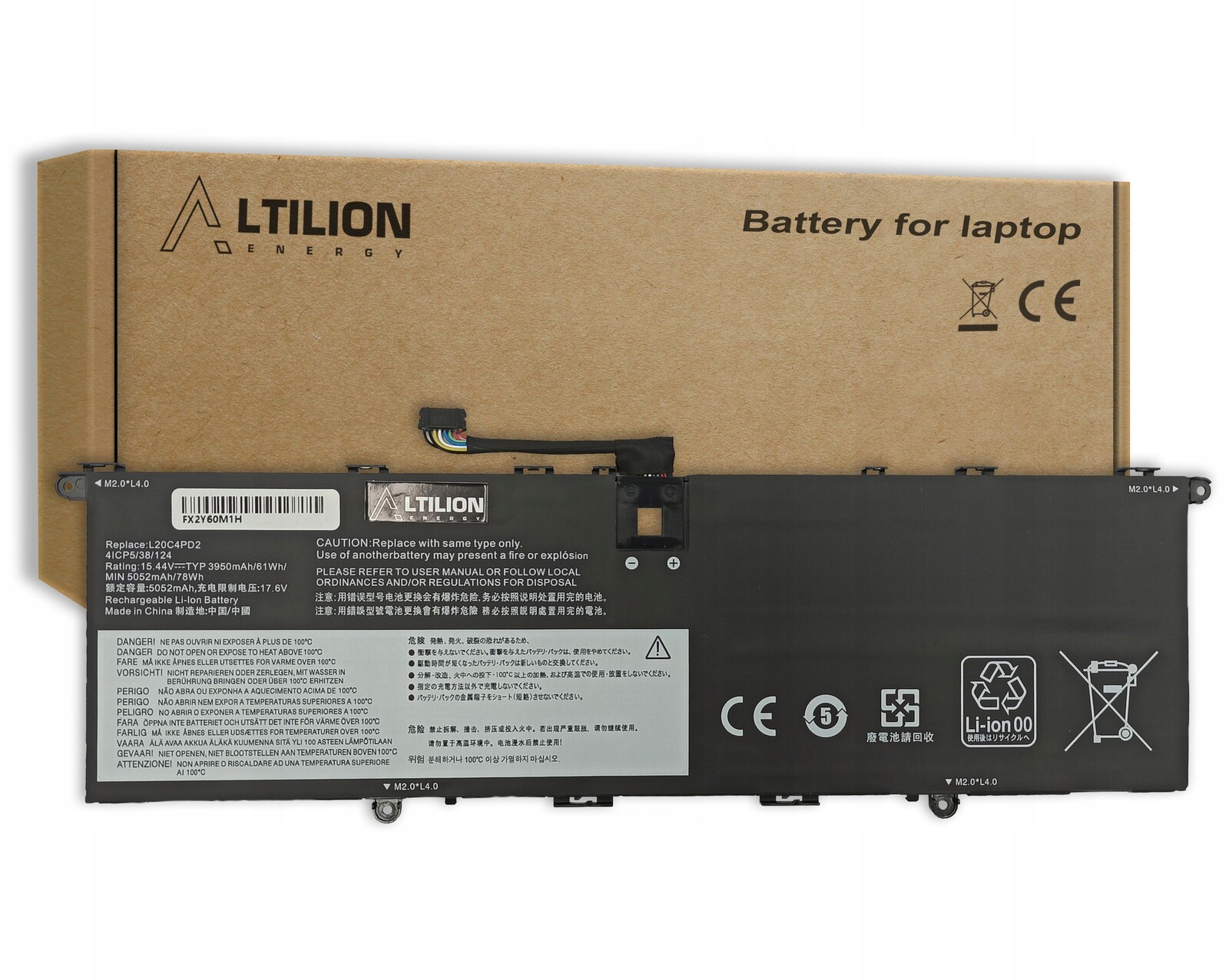 Baterie L20C4PD2 L20D4PD2 pro Lenovo ThinkBook 14p G2 Ach